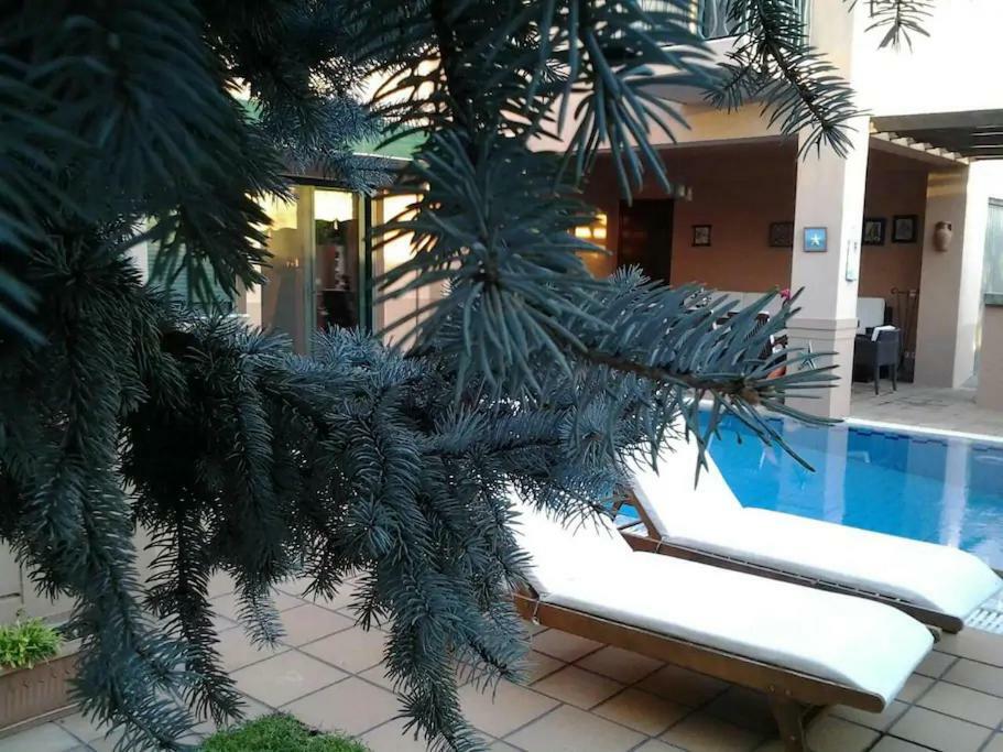 4-Seasons Pool Villa Near Meteora Tríkala Екстериор снимка